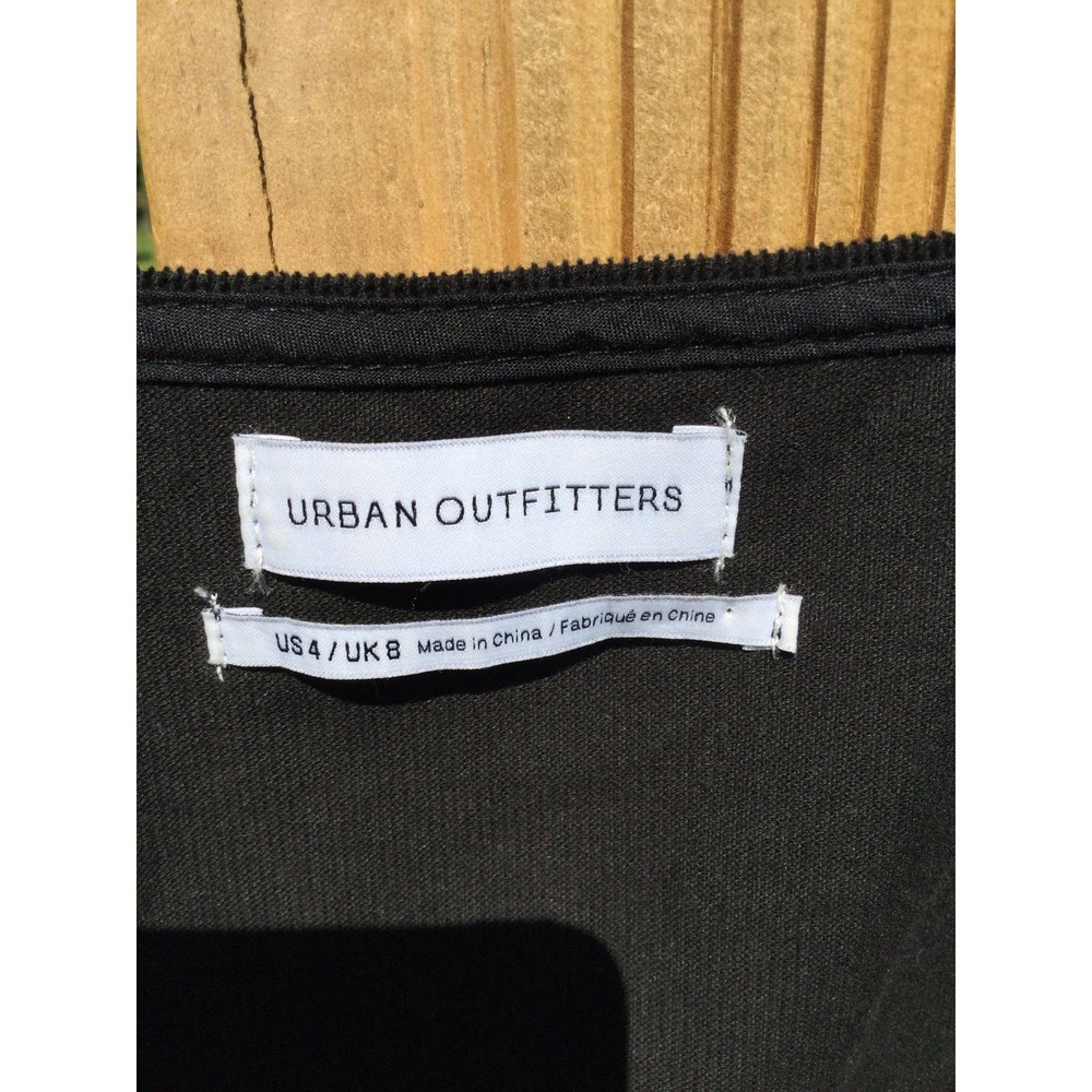 Urban Outfitters womens black corduroy jumper 4 academia overall Y2K clueless - Picture 4 of 9